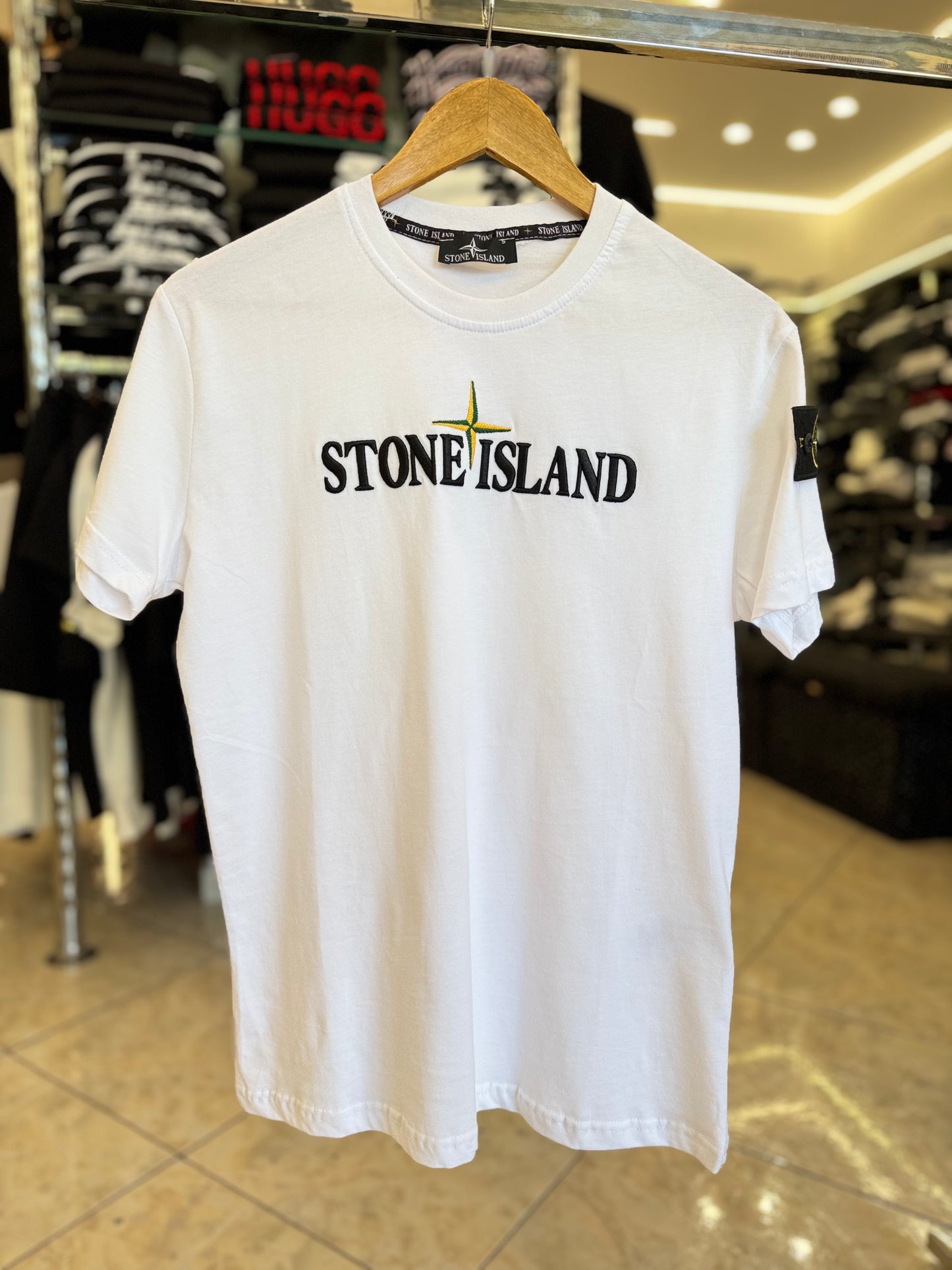 T-shirt Stone Island - Άσπρο