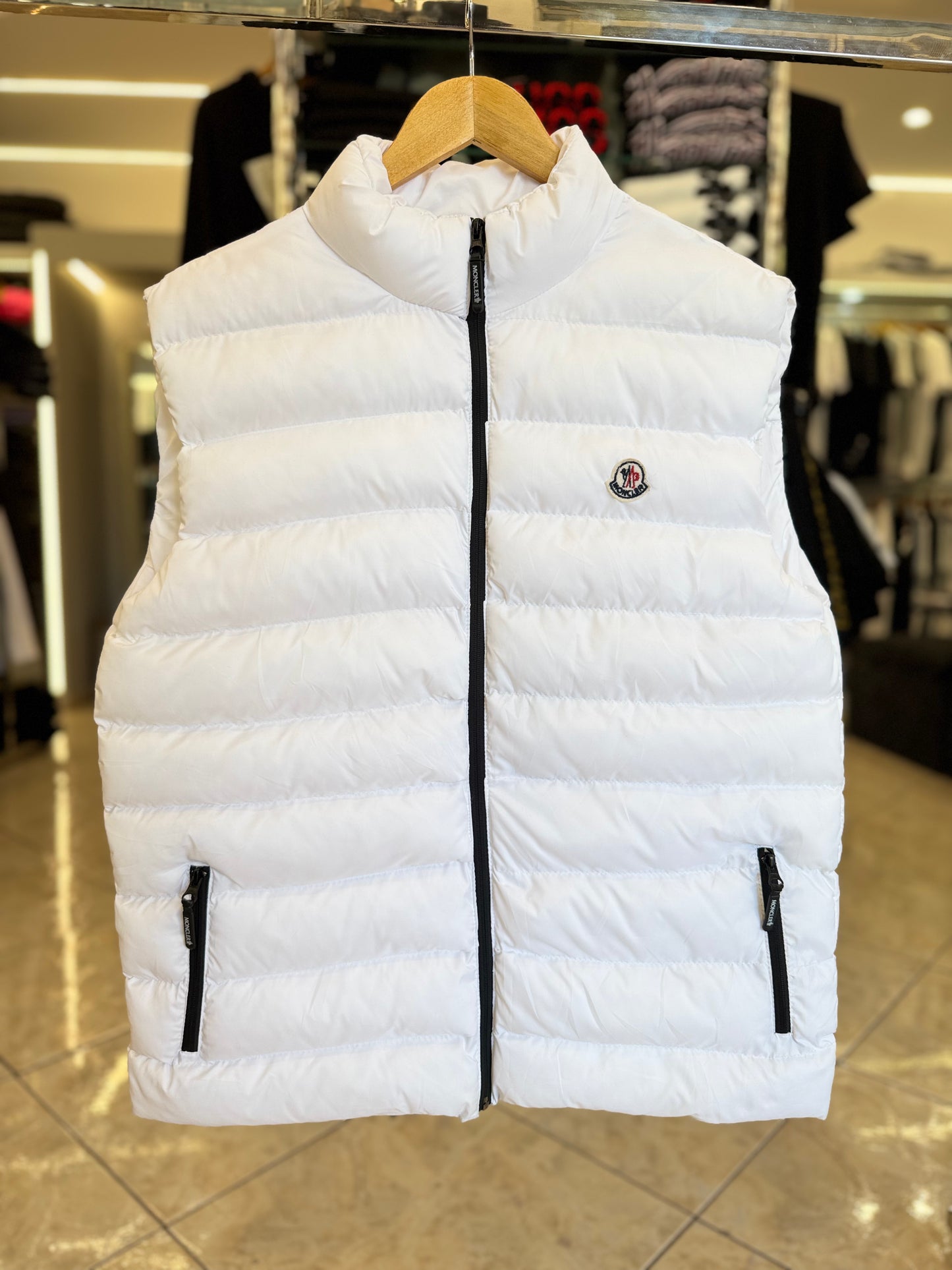 Αμάνικο Moncler - Άσπρο