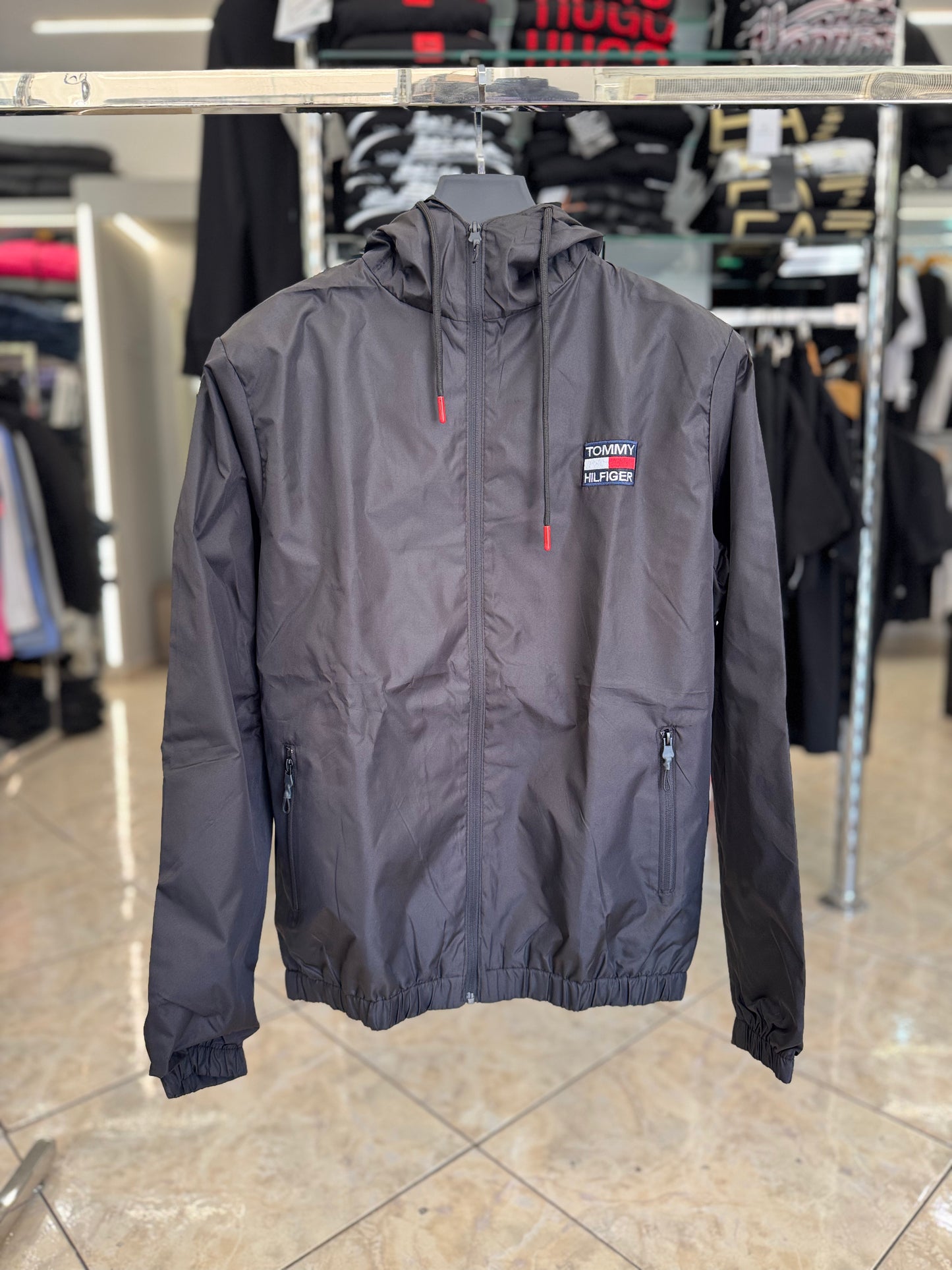 Αντιανεμικό Tommy Hilfiger - Black