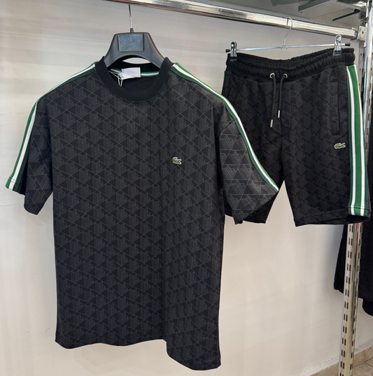 Σετ καλοκαιρινό Lacoste - Μαύρο