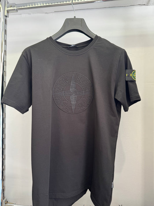 T-shirt Stone Island - Μαύρο
