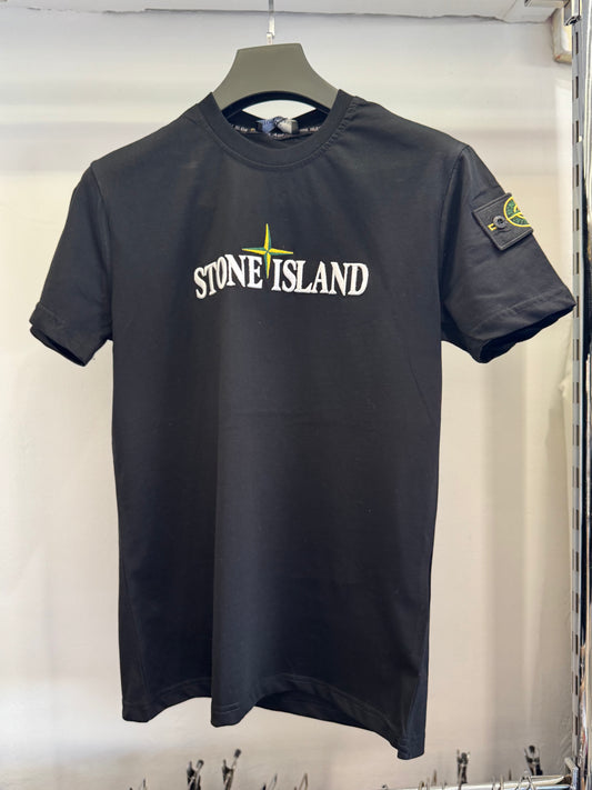 T-shirt Stone Island - Μαύρο