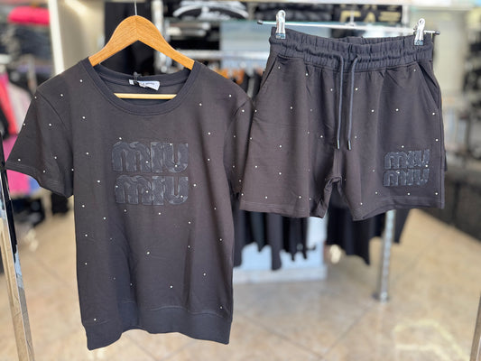 Γυναικείο Σετ MIU MIU - Black