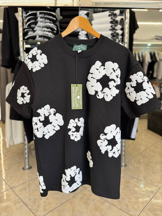 T-shirt Denim Tears - Μαύρο