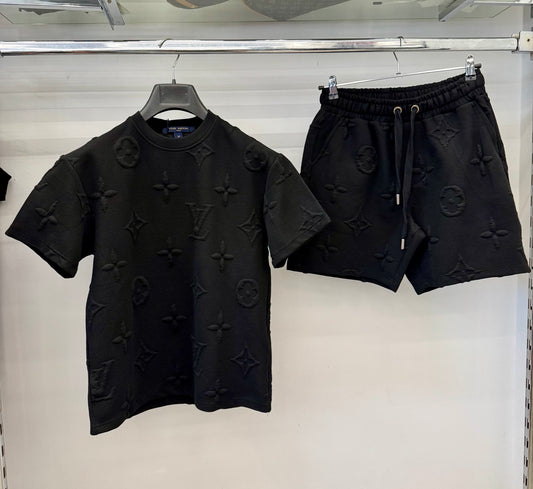 Σετ καλοκαιρινό Louis Vuitton - Μαύρο